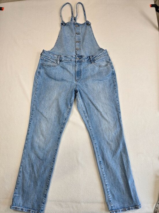 Arizona Jean Co. Pants - Arizona Jean Co. Womens Blue Denim Overalls XL